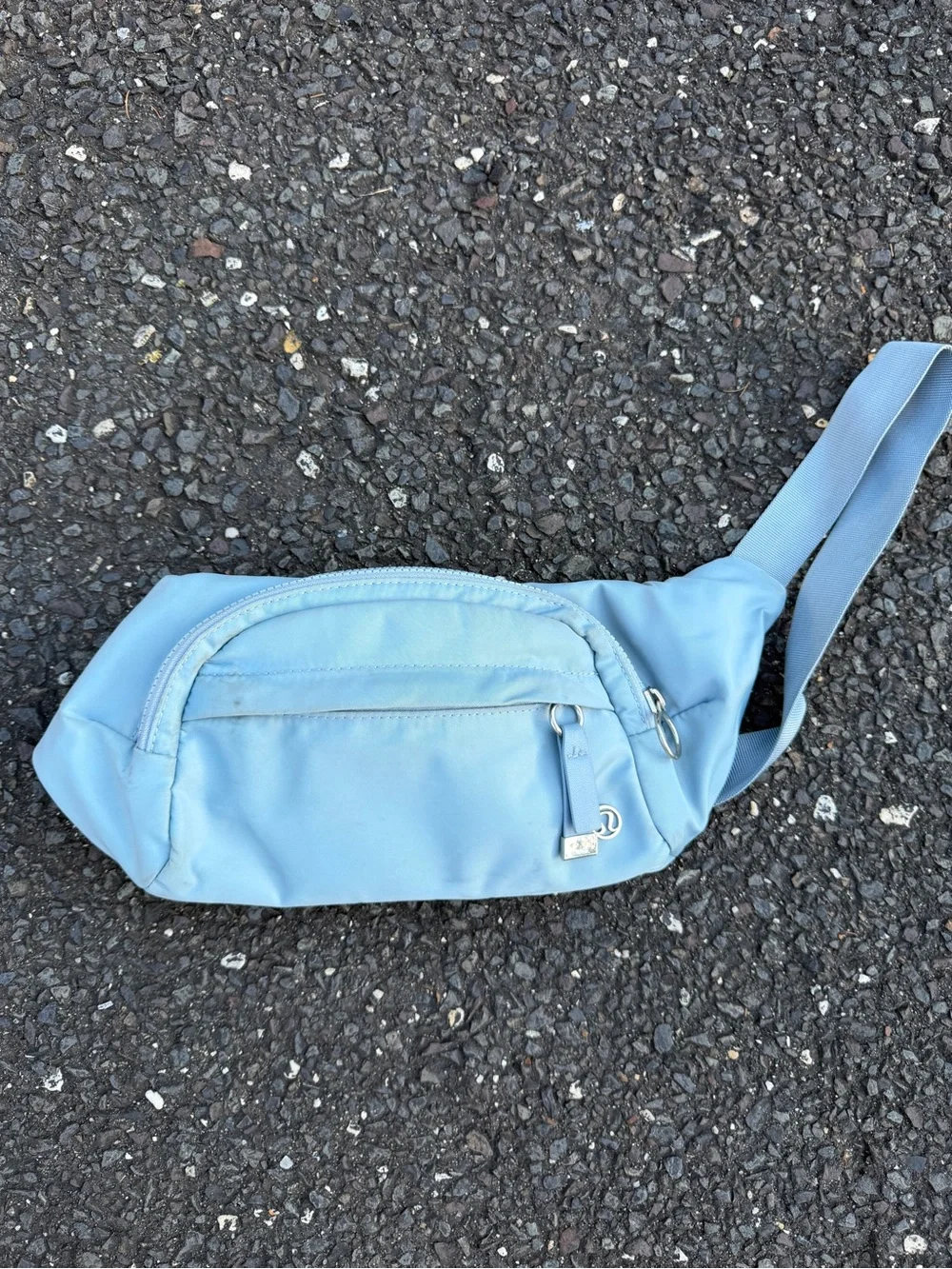 light blue lululemon bag Everywhere Crossbody Belt 1L Once You Find Your Perfect Fit I Traveled With a Lululemon